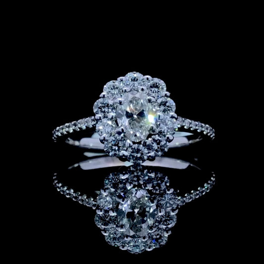 161953 - 1.37 ctw diamond ring