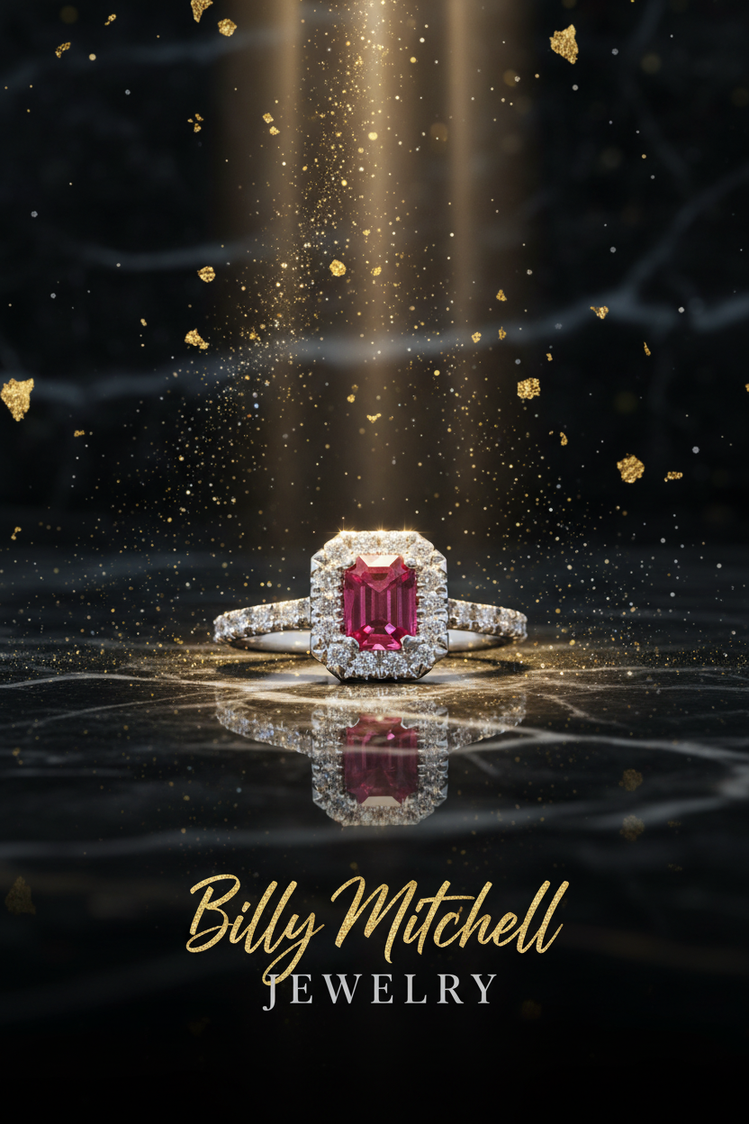 149861 - .48 ctw diamond and ruby ring