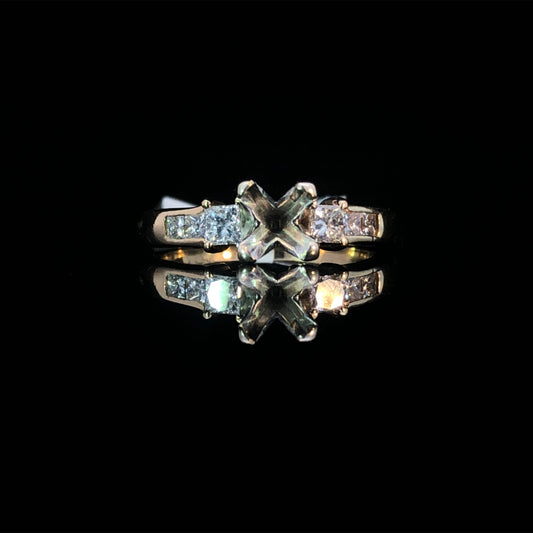 149561 - .50 ctw diamond semi mount