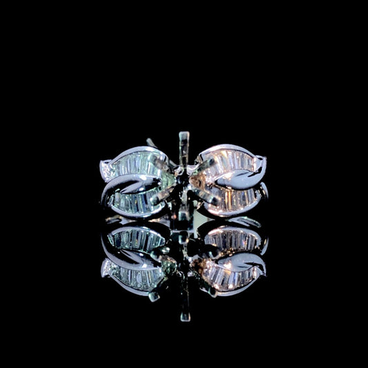 113591 - .38 ctw diamond semi mount