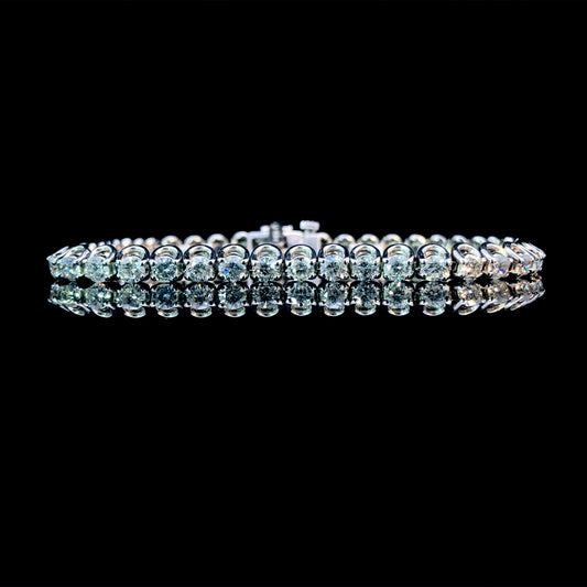 144398 - 5.00 ctw diamond tennis bracelet