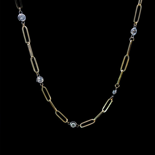 165861 - .96ctw diamond necklace