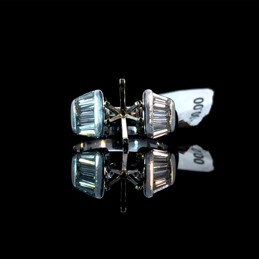 106376 - 1.00ctw diamond semi mount