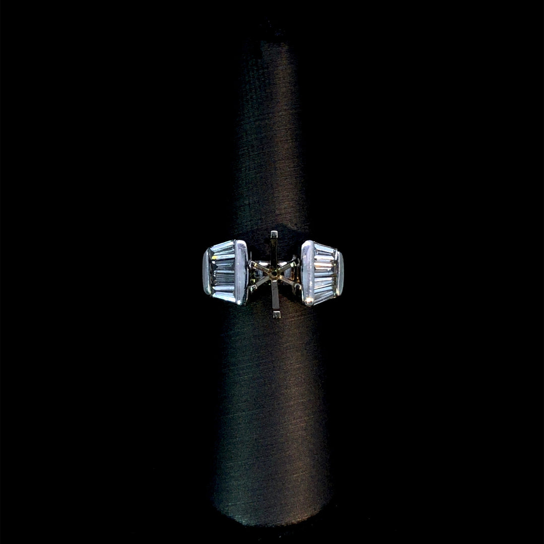 106376 - 1.00ctw diamond semi mount