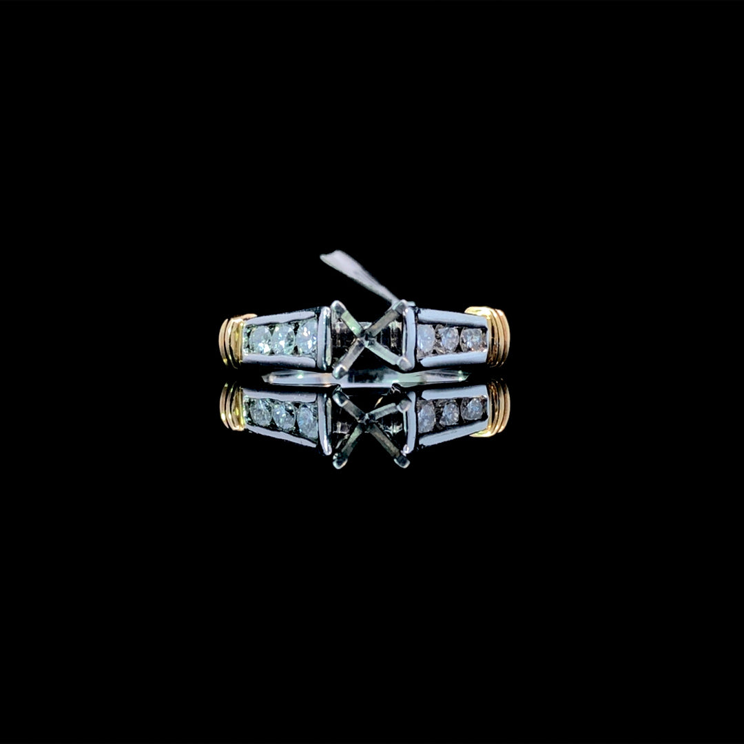 101640 - .42ctw diamond semi mount