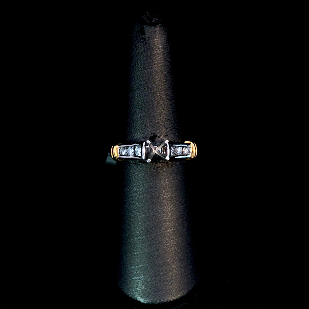 101640 - .42ctw diamond semi mount