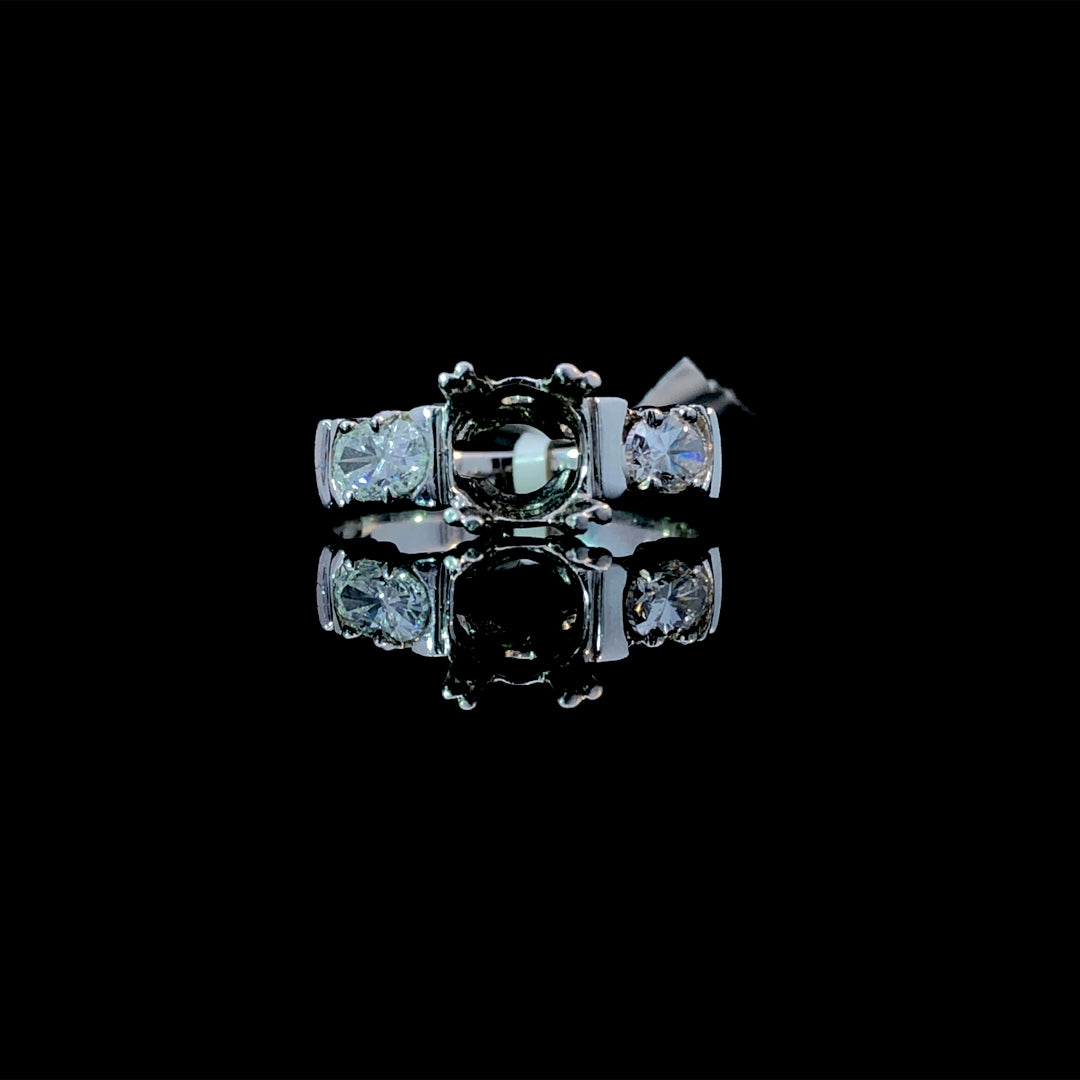 116781 - 0.60ctw diamond semi mount