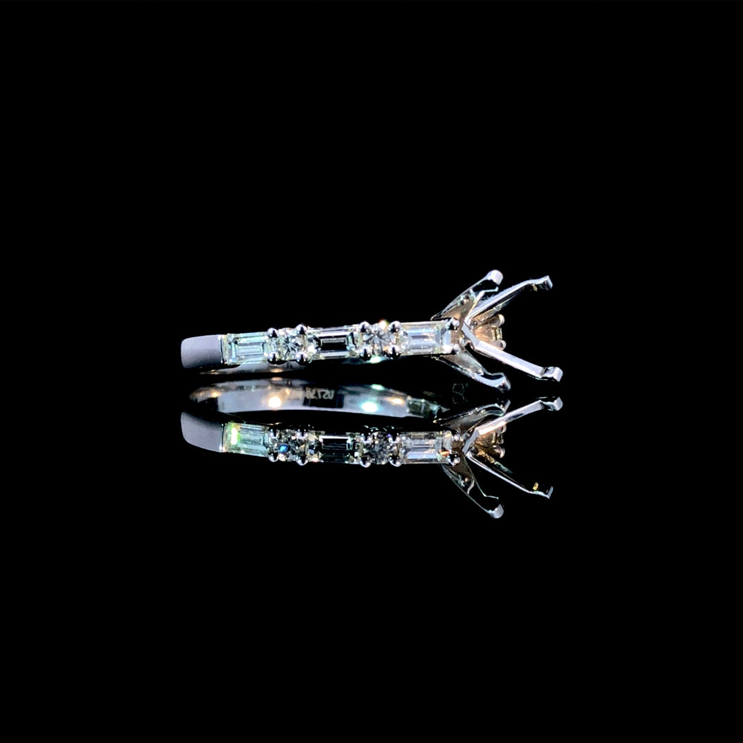 165888 - .72ctw diamond semi mount