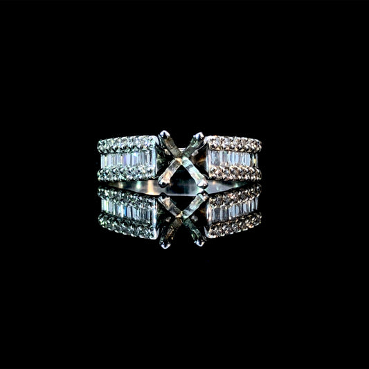 165886 - .57ctw diamond semi mount