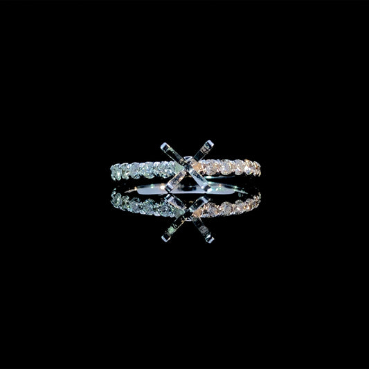 165894 - .70ctw diamond semi mount