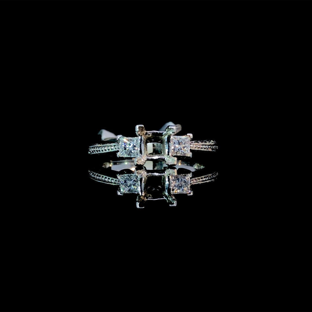 127065 - .40 ctw diamond semi mount