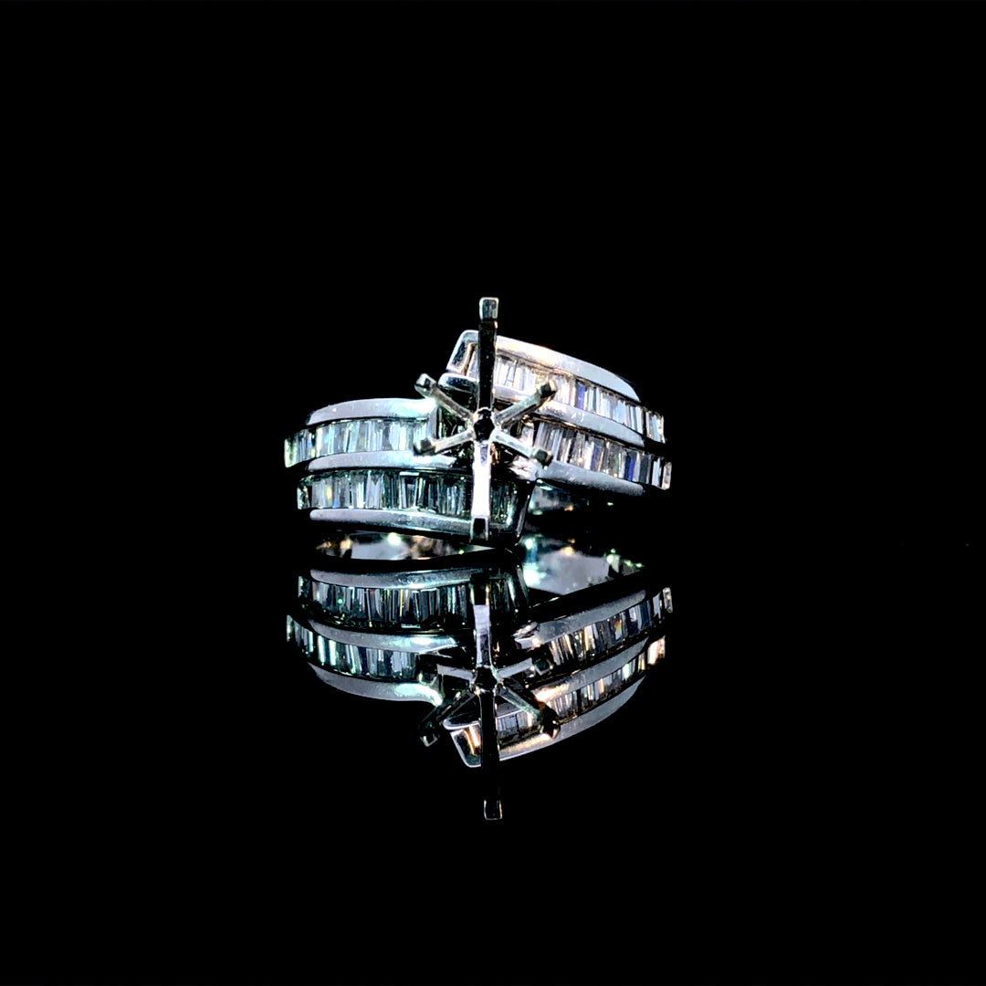 116240 - 1.00 ctw diamond semi mount