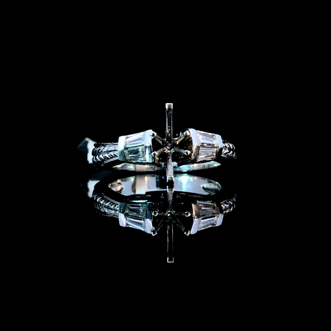 101650 - .31 ctw diamond semi mount