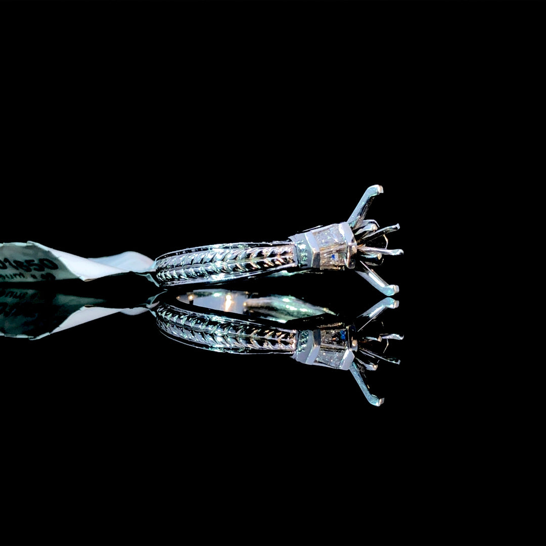 101650 - .31 ctw diamond semi mount