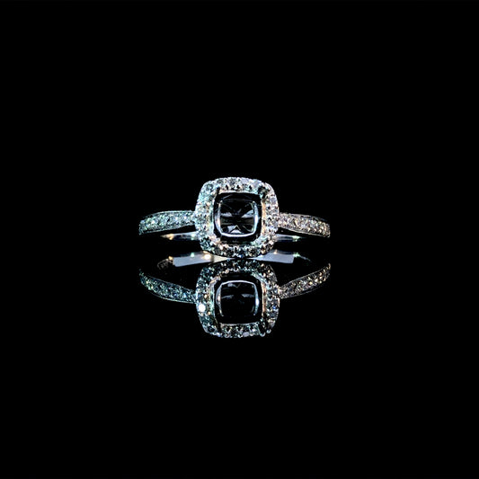 152882 - .34 ctw diamond semi mount