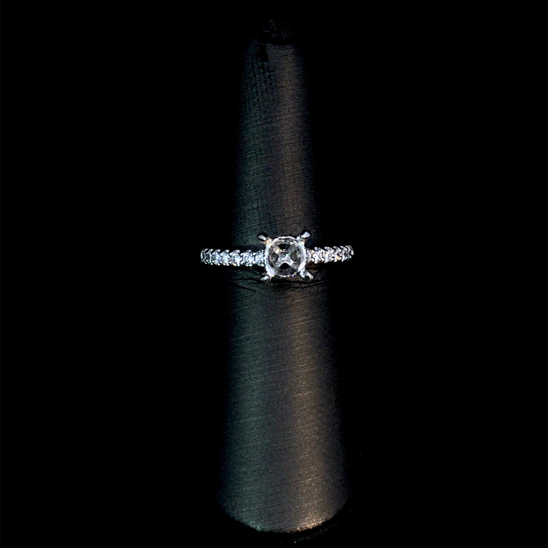 142604 - .25 ctw diamond semi mount