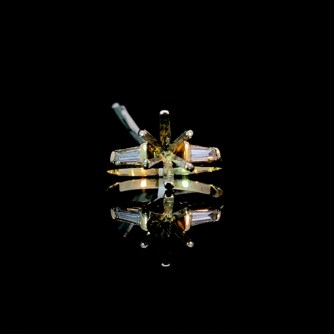 159787 - .15 ctw diamond semi mount