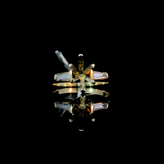 159787 - .15 ctw diamond semi mount