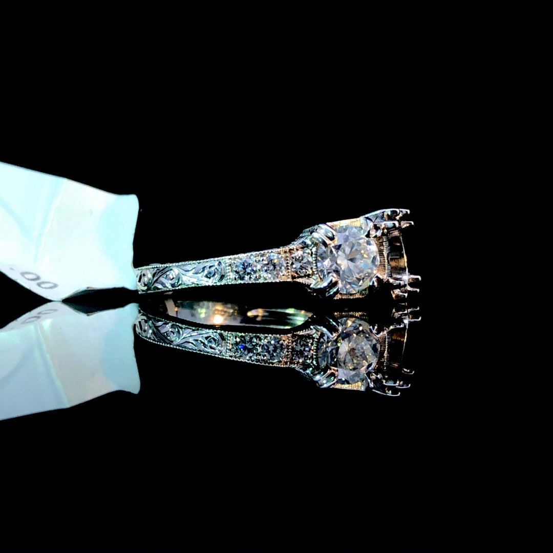 165736 - 1.68 ctw diamond semi mount