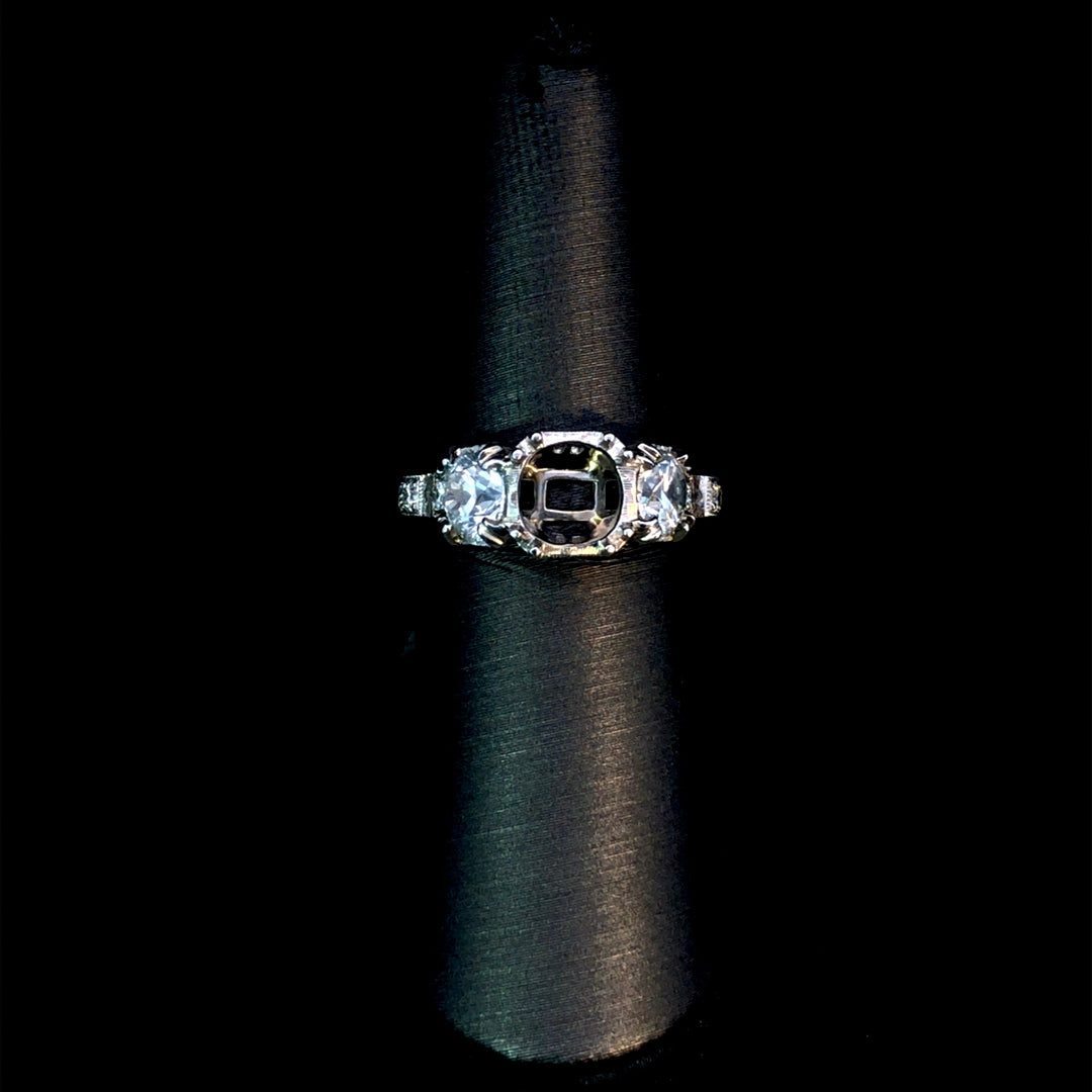 165736 - 1.68 ctw diamond semi mount