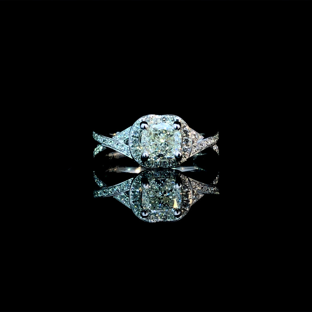 165895 - 1.35 ctw diamond ring