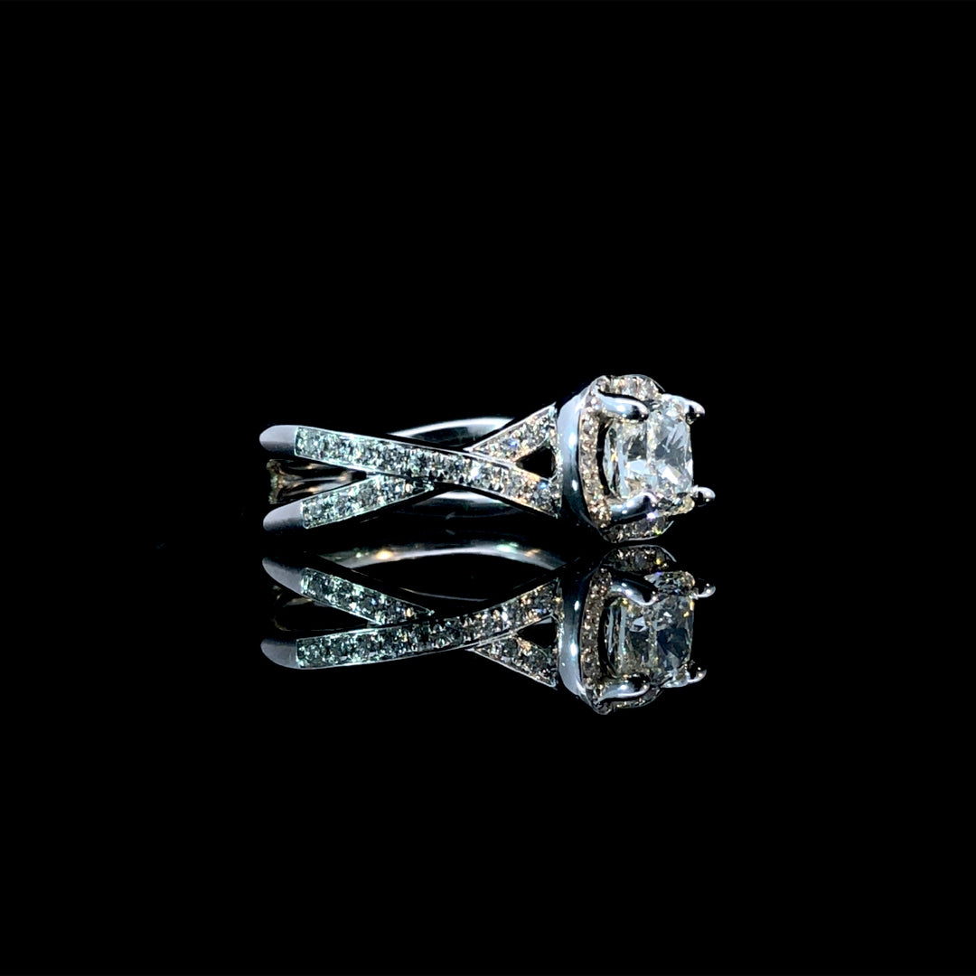 165895 - 1.35 ctw diamond ring