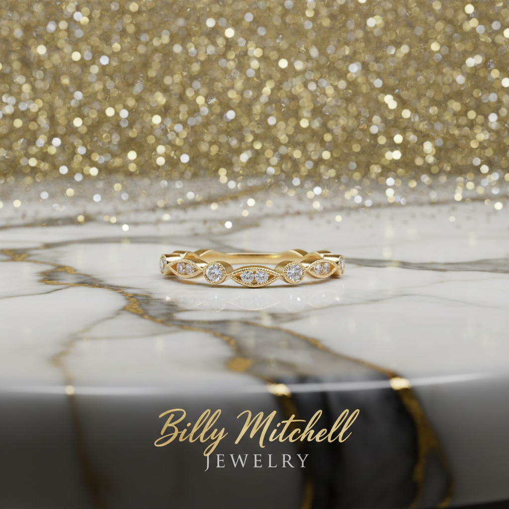 165935 - .17 ctw diamond band