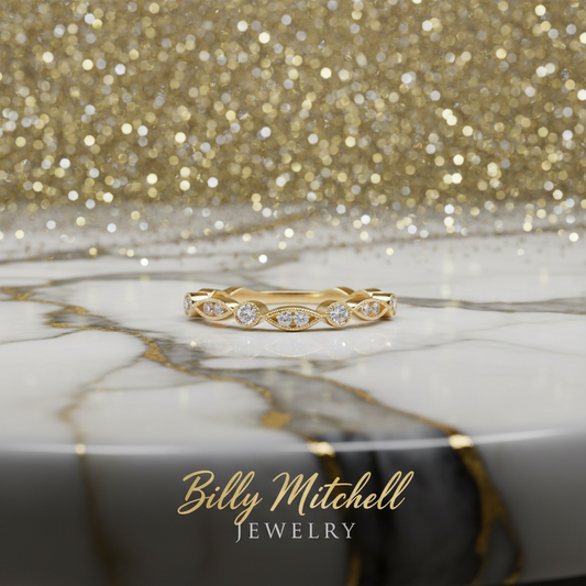 165935 - .17 ctw diamond band