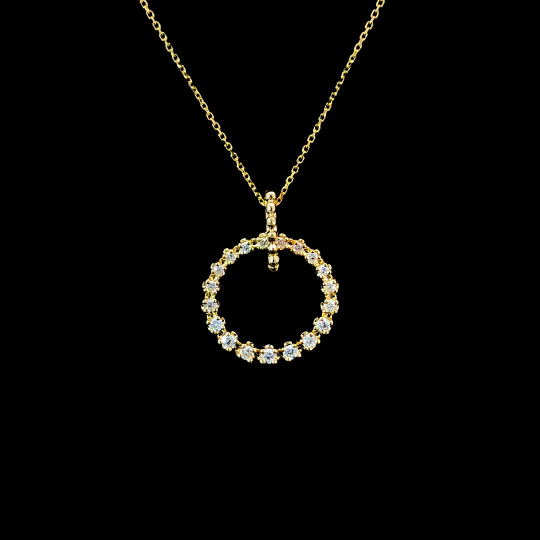 165912 - .19 ctw diamond pendant
