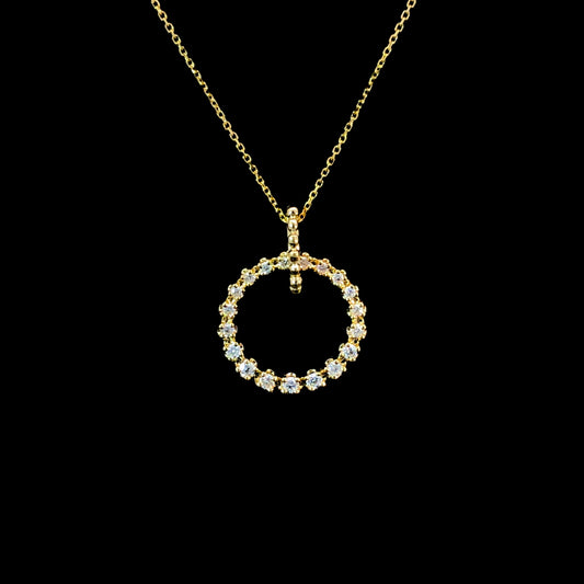 165912 - .19 ctw diamond pendant