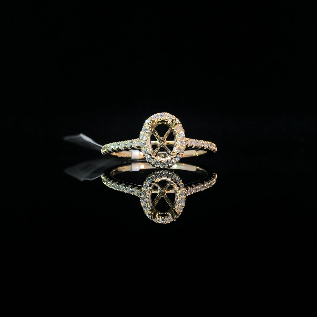 165638 - .32ctw diamond semi mount