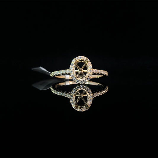 165638 - .32ctw diamond semi mount