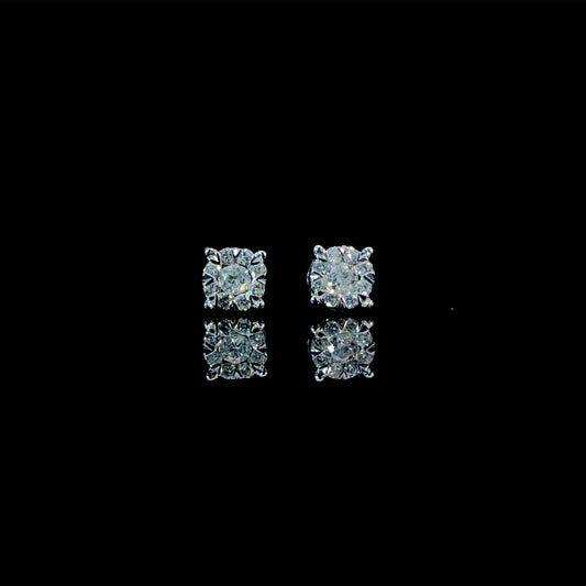 165961 - .27ctw diamond  earrings