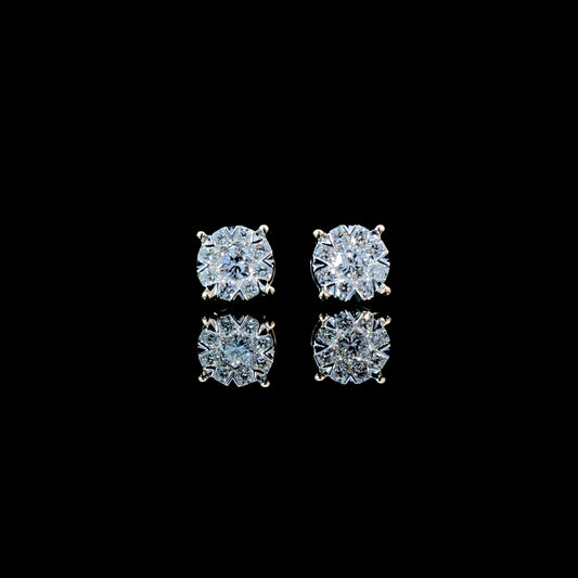 165985 - .50ctw diamond earrings