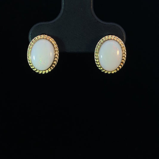 159729 - Opal earrings