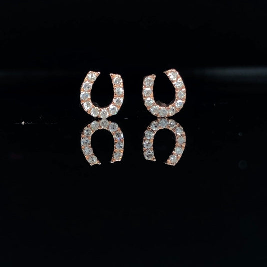 156680 - .10 ctw diamond earrings