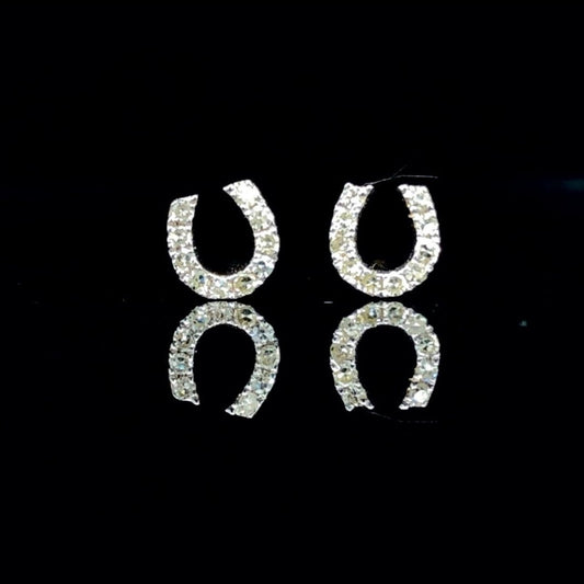 156675 - .10 ctw diamond earrings