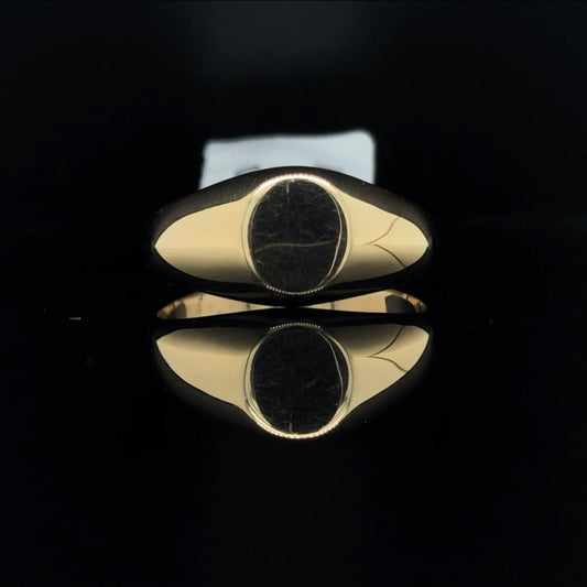125100 - gold signet ring