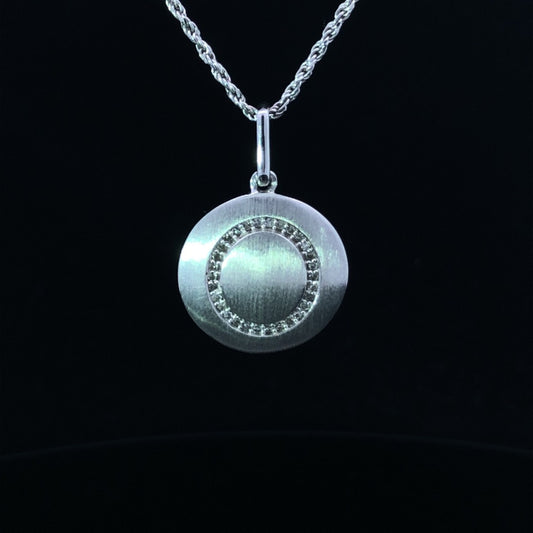 158753 - .10 ctw diamond pendant