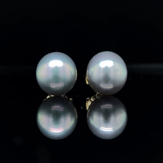 Pearl earrings