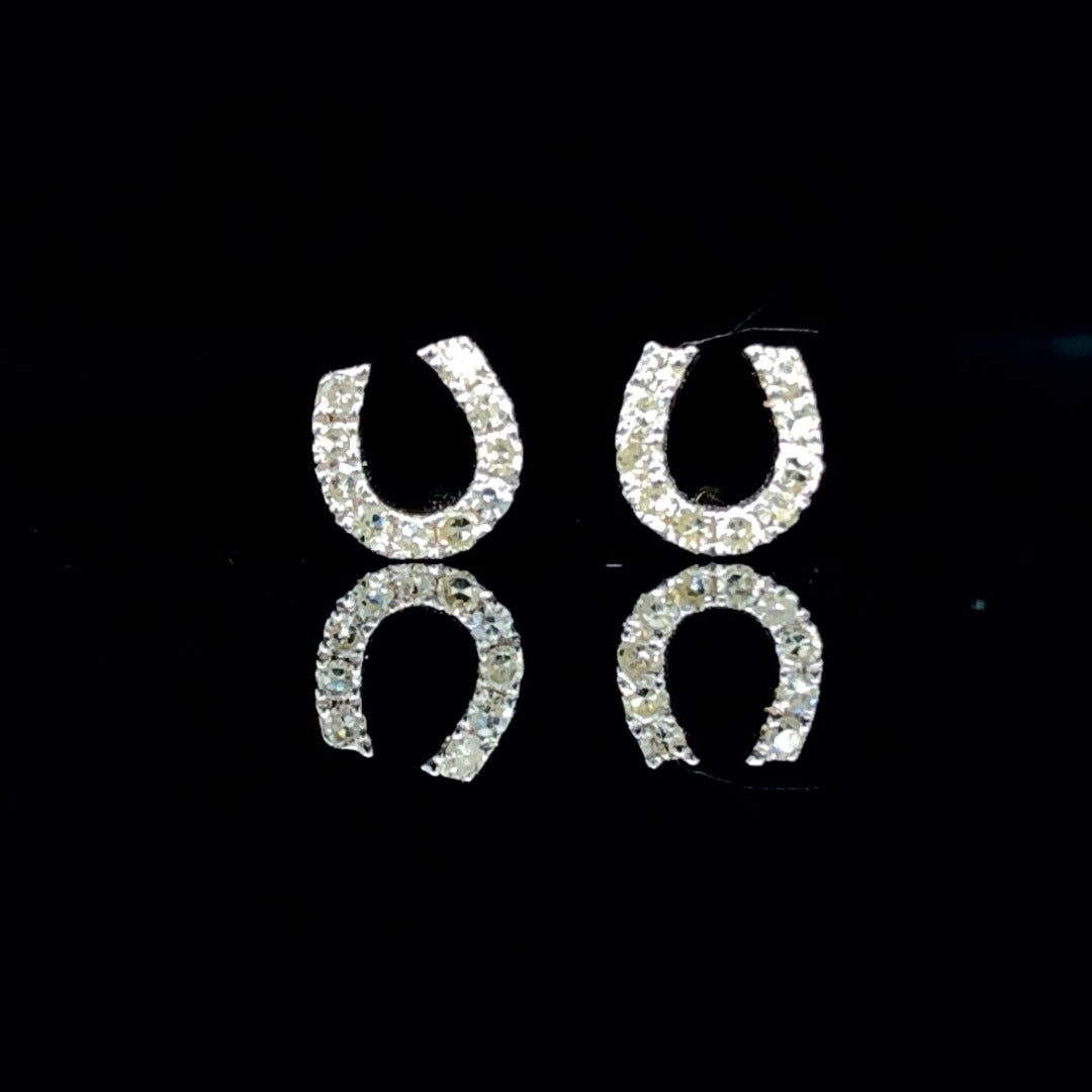 156679 - .10 ctw diamond earrings