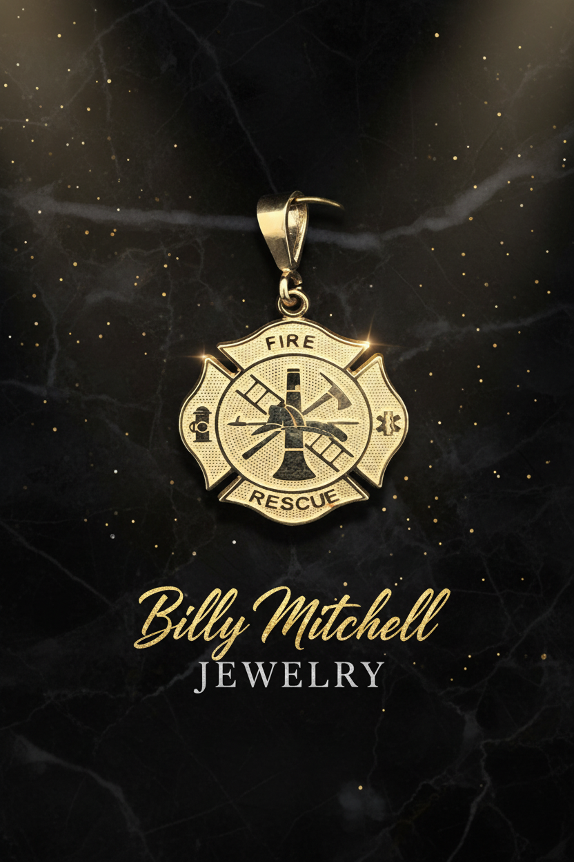 Firefighter charm