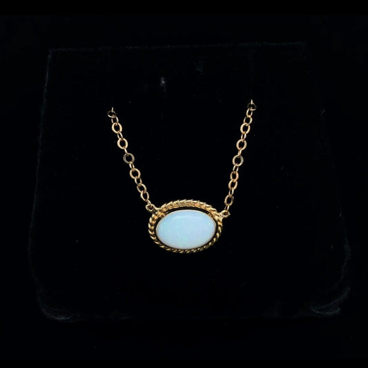 Opal necklace