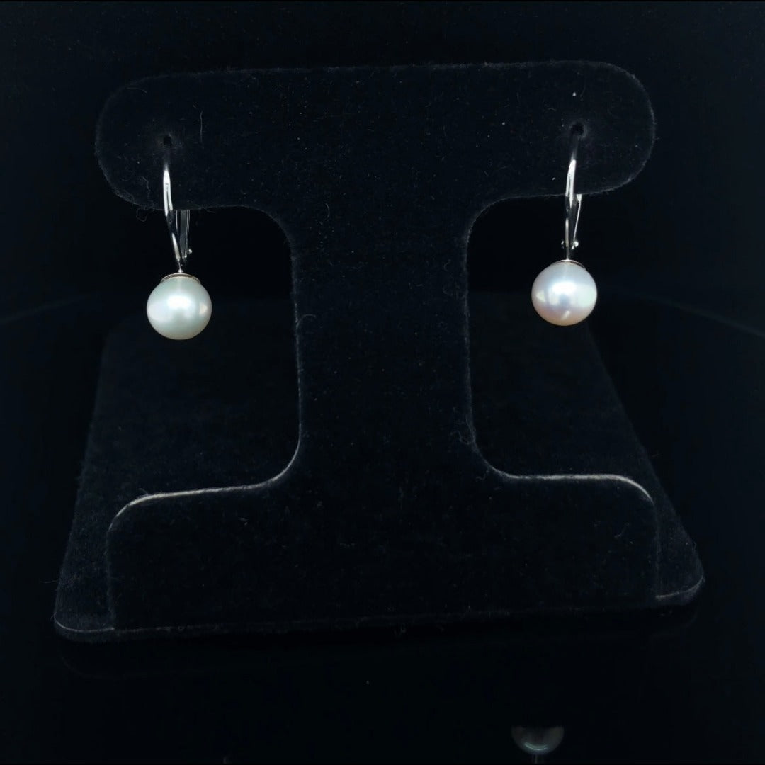 Pearl earrings