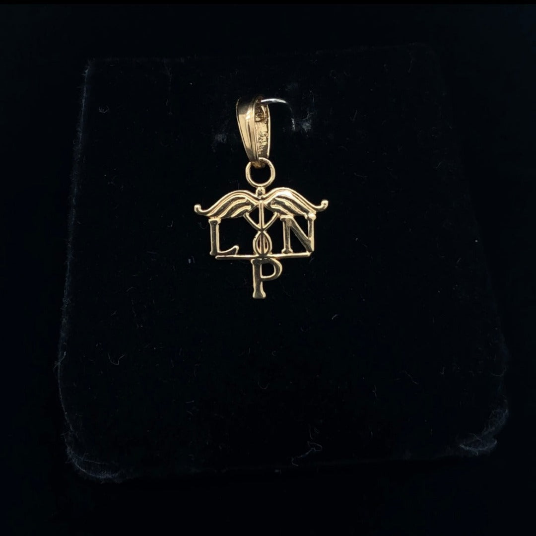 Gold pendant