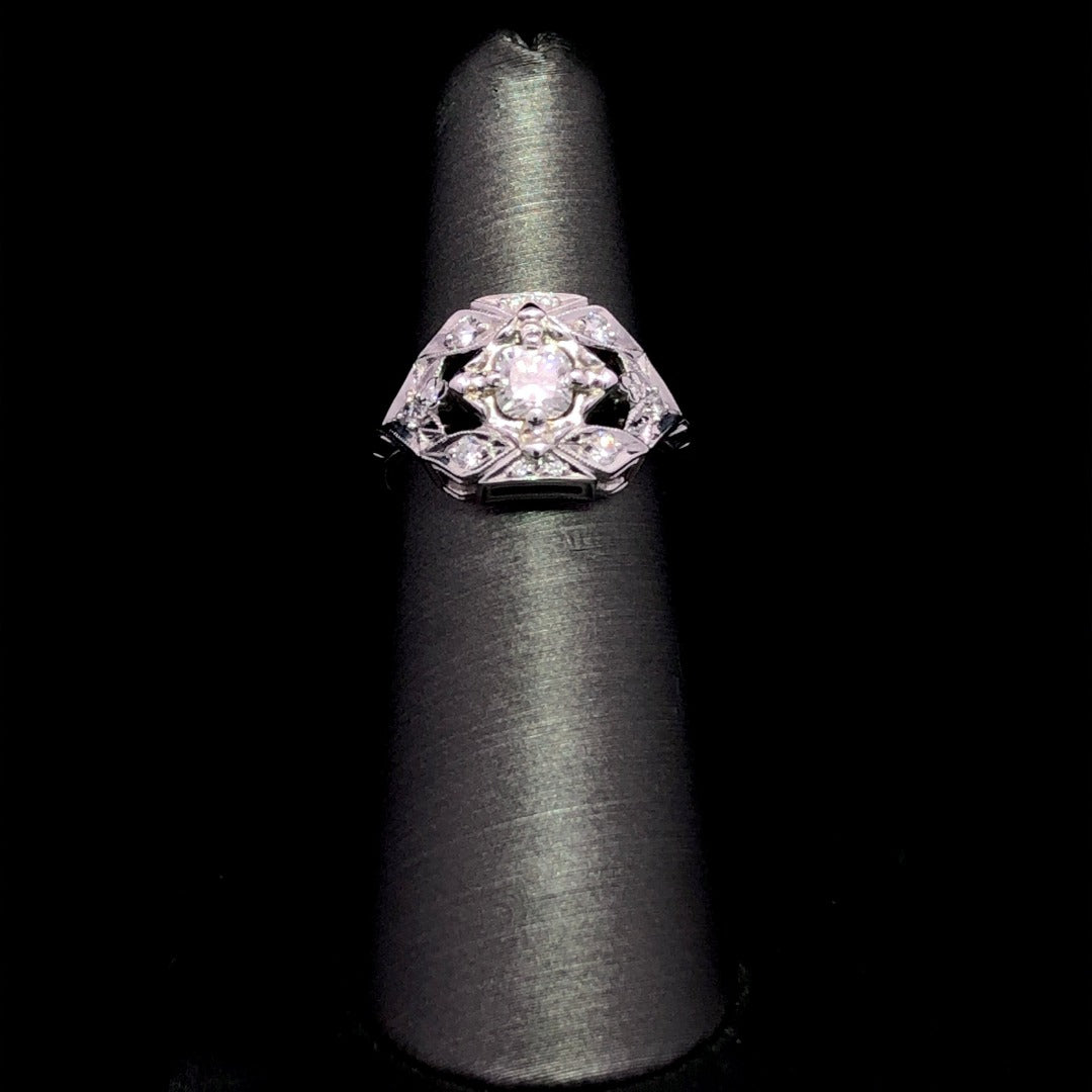 159048 - .65 ctw diamond ring