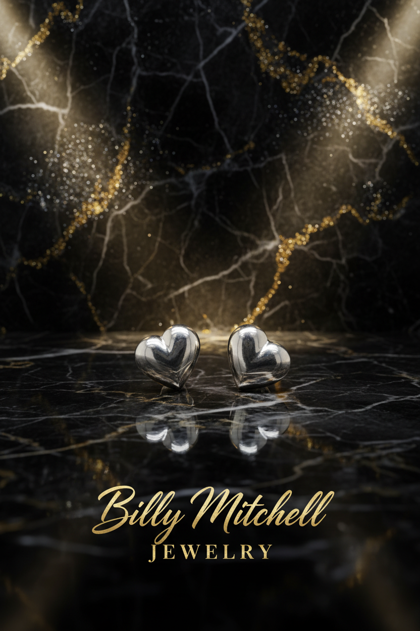 Gold earrings