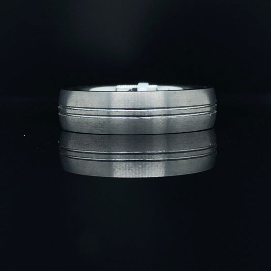 Tungsten wedding band