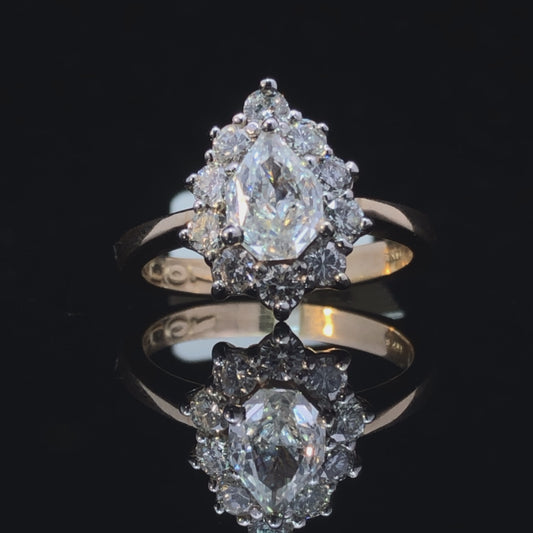 161421 - 1.34 ctw diamond ring