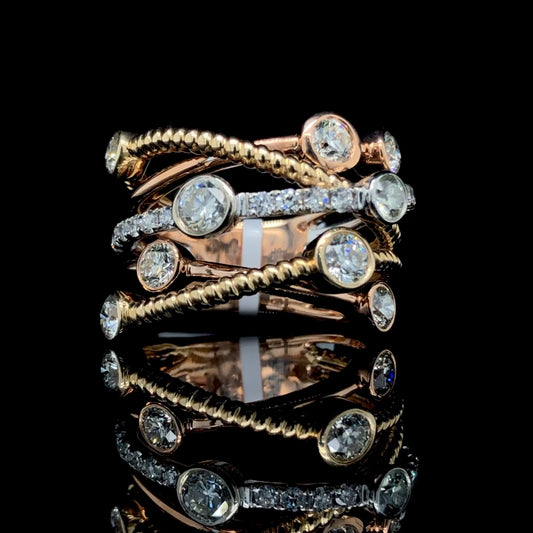 159319 - 1.82 ctw diamond ring